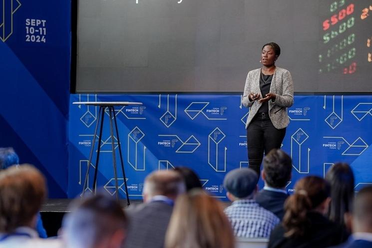 Géraldine Jippé le jour de son démo day