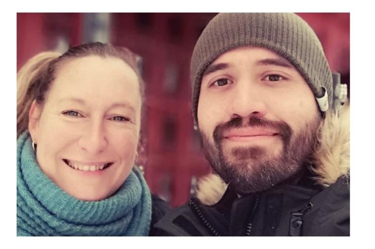 Bérengère et son fils Enzo