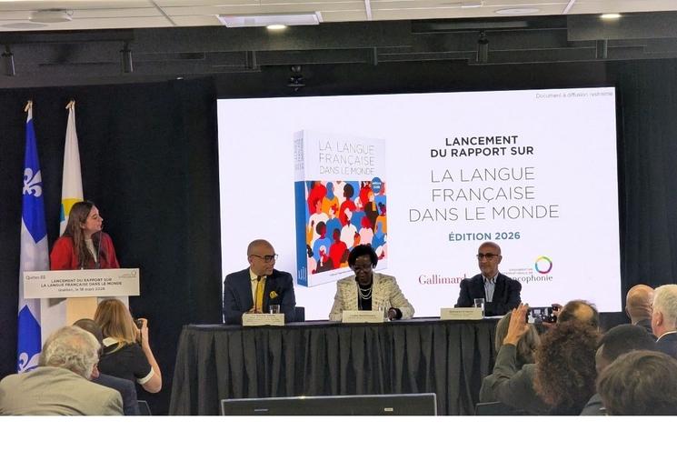 Christopher Skeete, Louise Mushikiwabo, Mohamed Embarki 