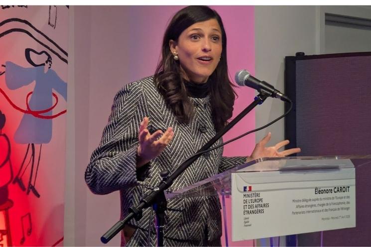 Éléonore Caroit, ministre