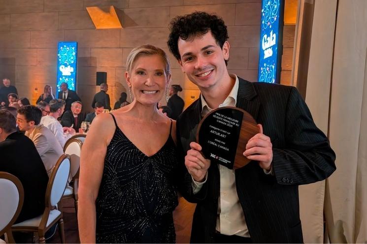 Dorian Verdier Grand aux côtés de Magali Depras