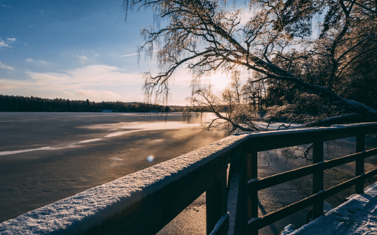 stockholm neige hiver