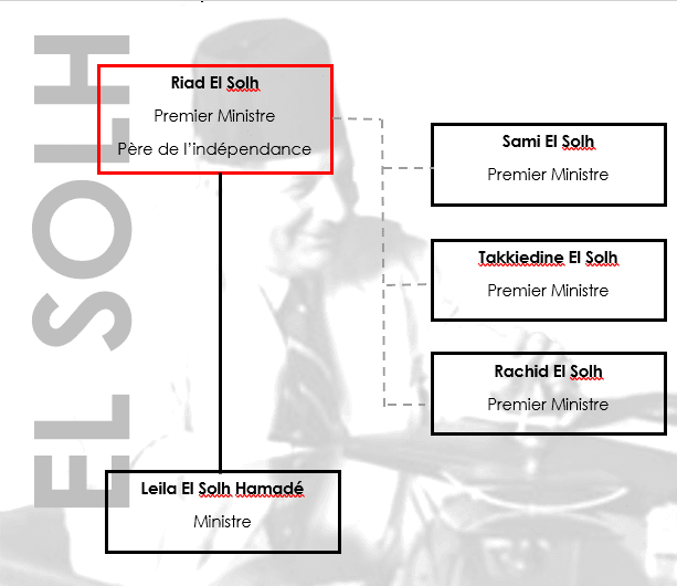 Arbre généalogique de la famille Solh