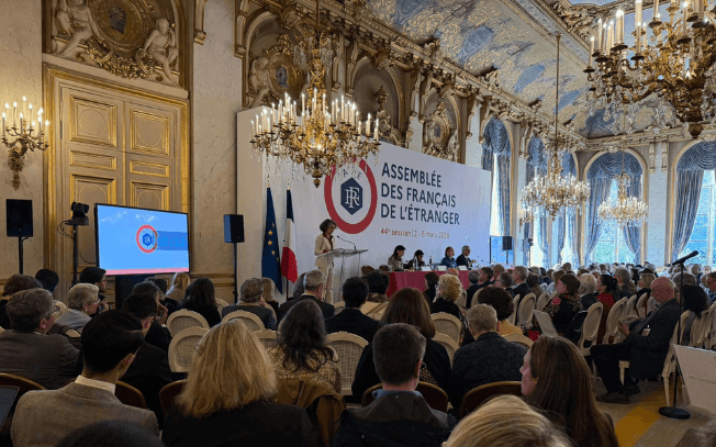 les temps d'échange avec Eléonore Caroit à l'AFE - Copyright Capucine Canonne 