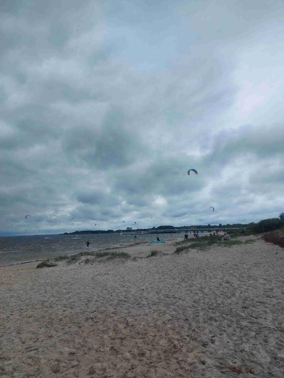 Plage de Jastarnia - mer fermée, Photo Léonie Delahoutre pour Lpj.com Varsovie