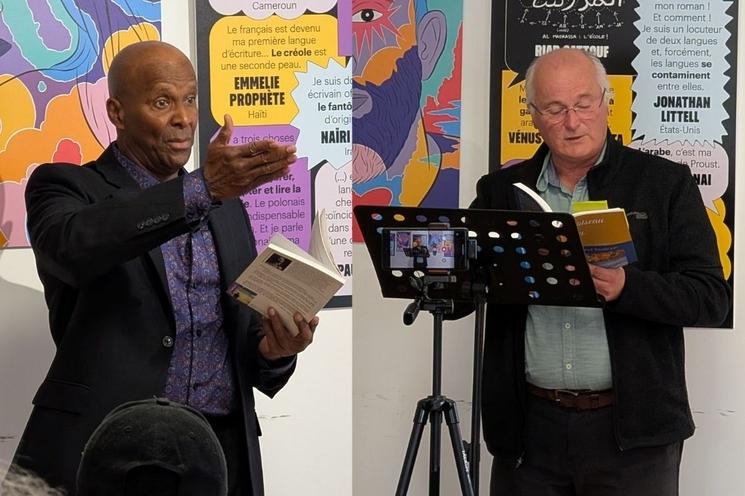 Serge Cham et Yanick Baudequin