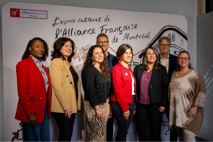 Le CA de l'AF Montreal + son directeur