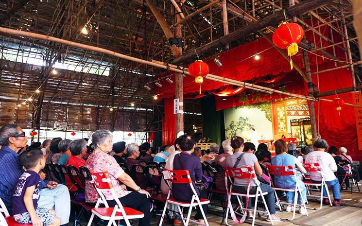 théâtre bambou opéra Hong Kong