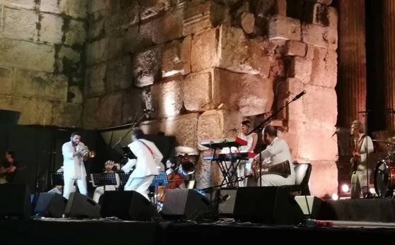 Matthieu Chedid festival de baalbeck