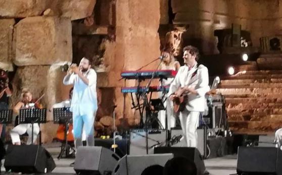 Matthieu Chedid festival de baalbeck