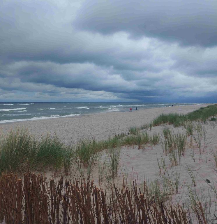 Plage de Jastarnia - mer fermée, Photo Léonie Delahoutre pour Lpj.com Varsovie