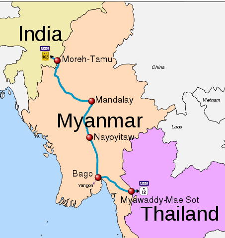 inde myanmar birmanie