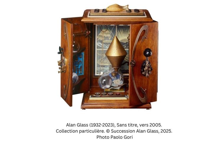 Alan Glass (1932-2023), Boite Sans titre, vers 2005. Collection particulière.