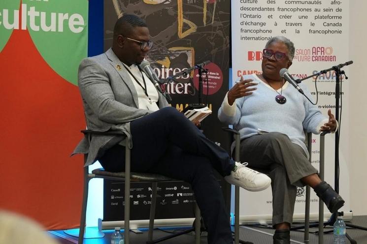 Gaspard Dorélien et Evelyne Trouillot