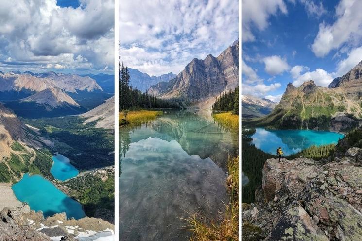 Paysages des Rocheuses canadiennes capturés par Sarah Hübsch et publiés dans son livre.