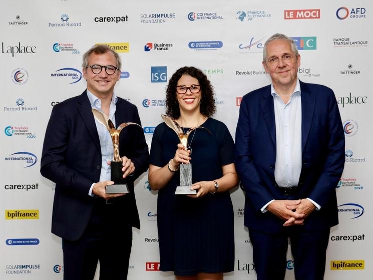 trophée Implantation Française à l'Étranger avec une CCI FI