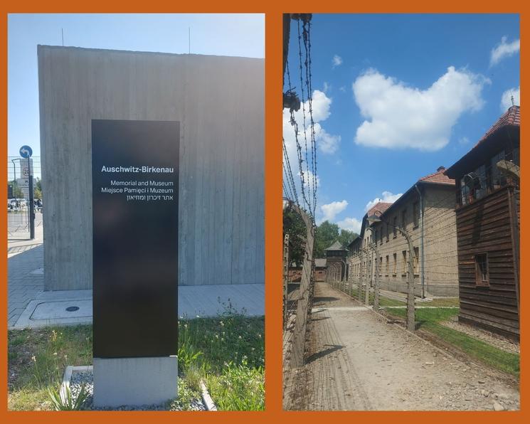 Photos du mémorial et musée d’Auschwitz-Birkenau prises par Léonie Delahoutre pour Lpj.com Varsovie