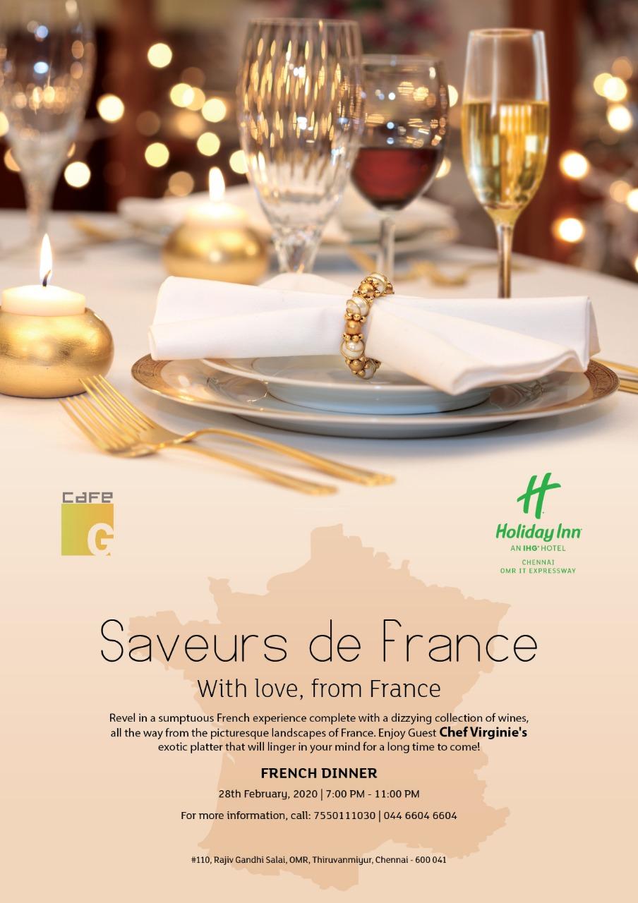 diner français holiday inn vision partagée