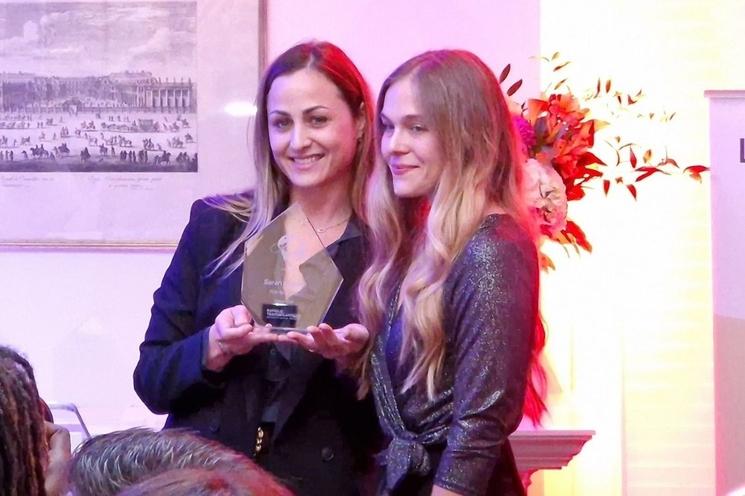 Elodie Evrard et Sarah Hübsch. Photo Augustin Eychenne