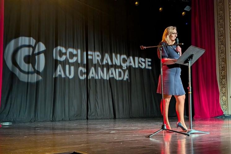 Christelle Rousseau, directrice générale de la CCI française au Canada - Photo LPJ