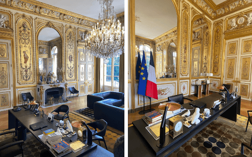 le bureau du Président de la République 