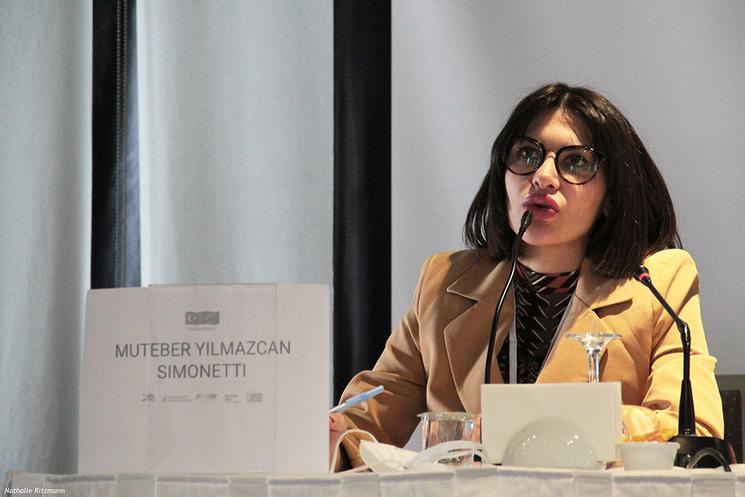 Muteber Yılmazcan Simonetti, coordinatrice générale à l’office de représentation des fondations des minorités en Turquie