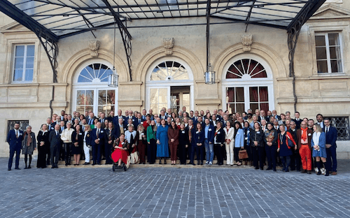 Photo de famille lors de la 44ème session de l'AFE - @Capucine Canonne 