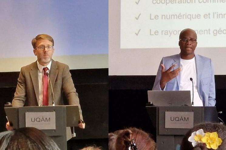 Benoît Dubreuil et Hervé Prince.