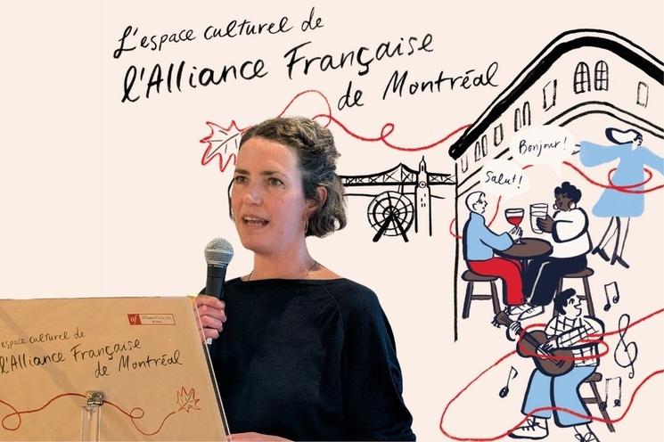 Raphaëlle Delaunay, directrice générale de l’Alliance française de Toronto et coordonnatrice des Alliances françaises du Canada