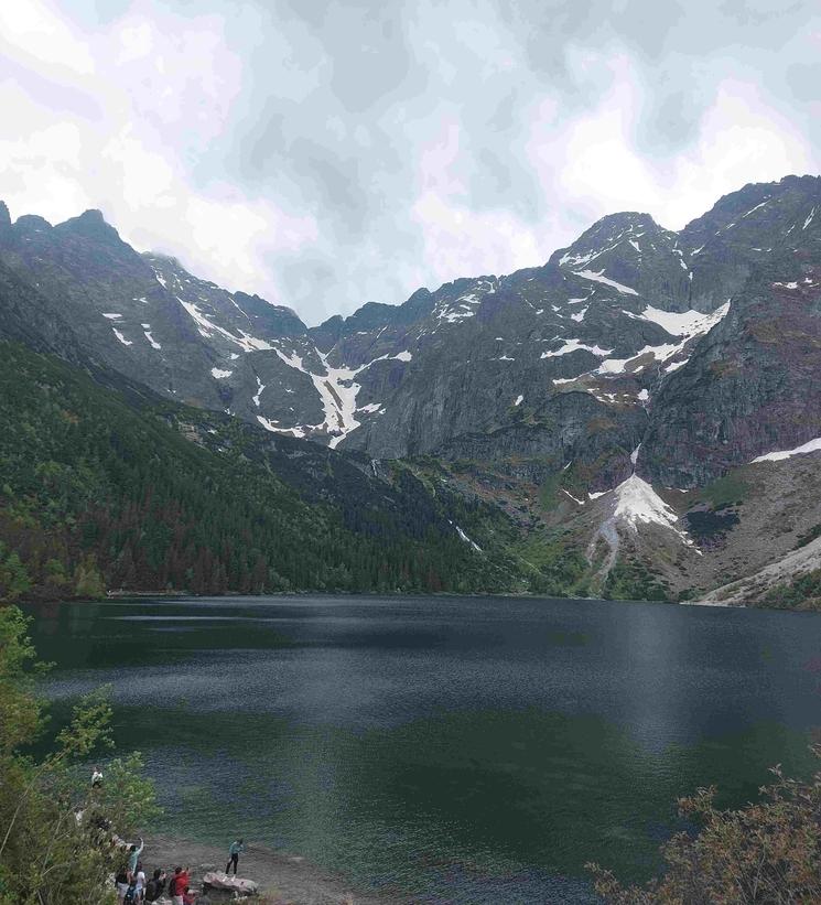 Photo du lac de Morskie Oko prise par Léonie Delahoutre pour Lpj.com Varsovie