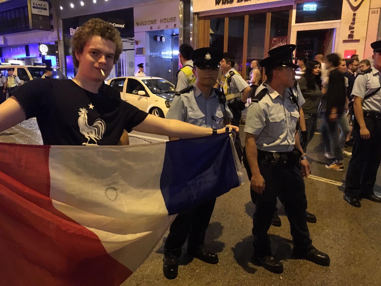 Fête coupe du monde Hong Kong 