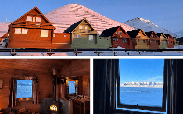 une cabane au svalbard, comme une maison secondaire 