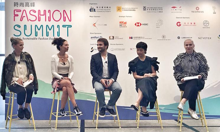 fashion summit panel discussion economic circulaire