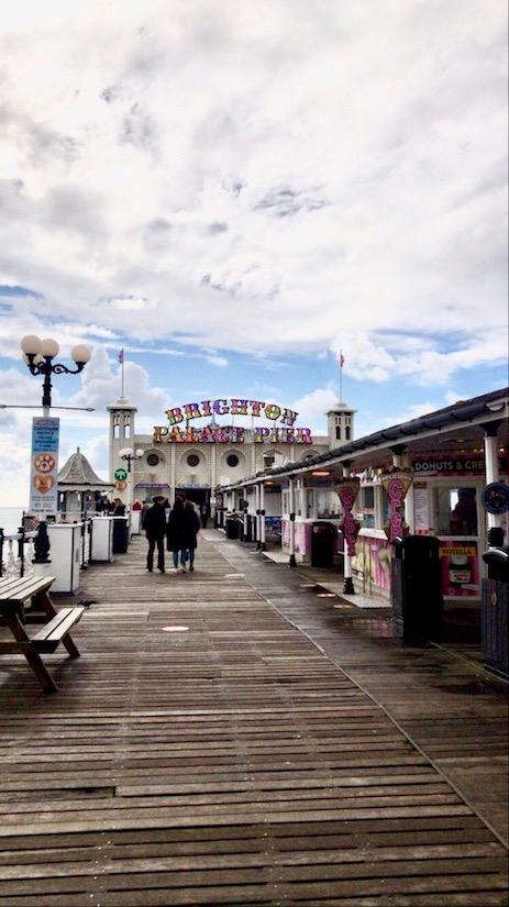 Brighton Pier côte londres