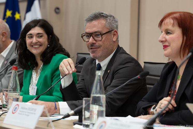 Florian Bohême lors de l'AFE 