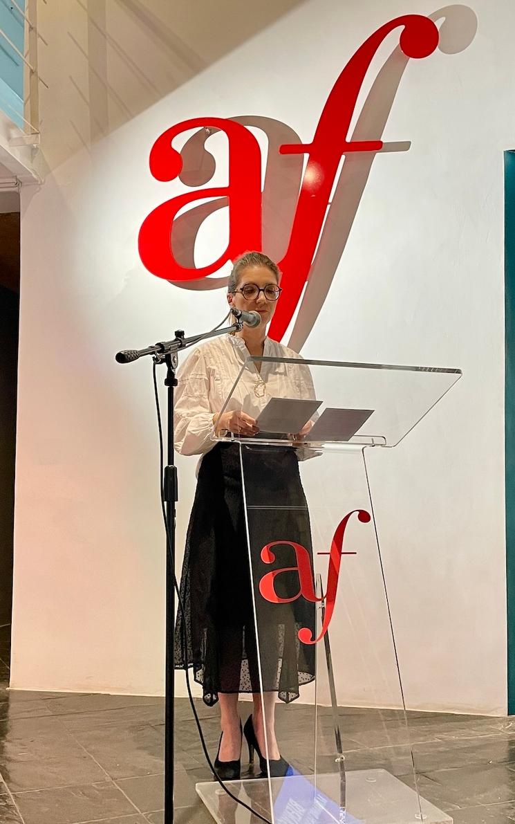 Aurore BERGÉ à l'ALLIANCE FRANÇAISE DE JOHANNESBURG