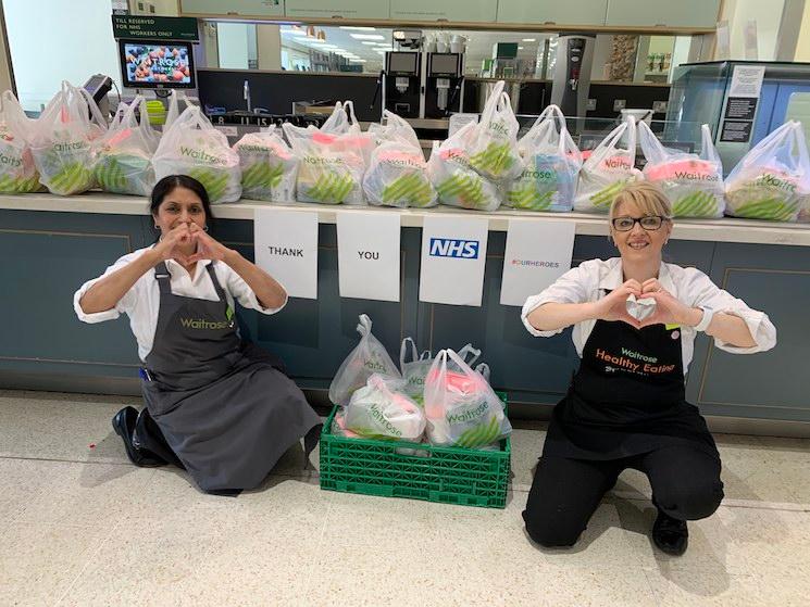 John Lewis Waitrose solidarite 