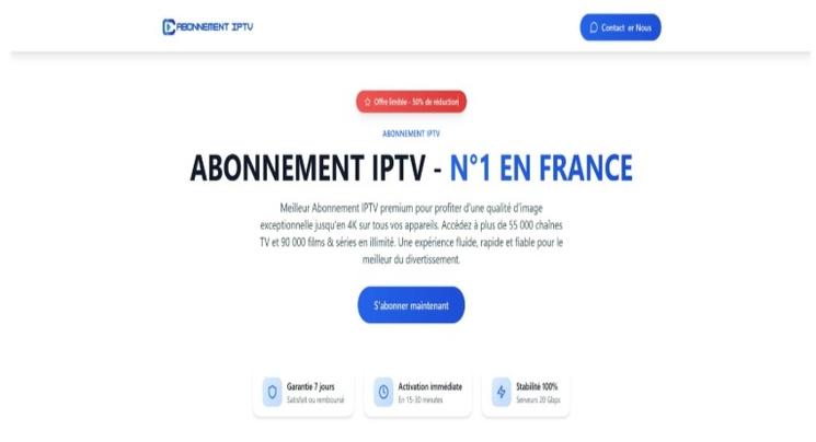 Abonnement IPTV 