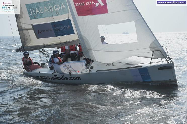 Regate de voile a Mumbai