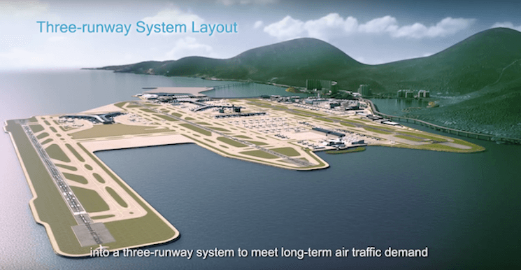 Third runway Hong Kong