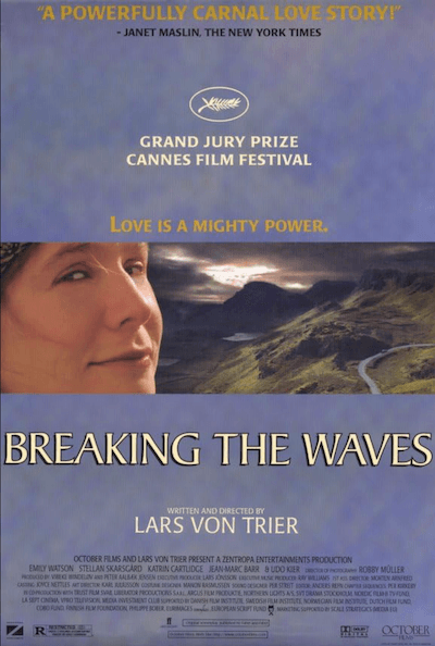 Affiche du film danois Breaking the waves