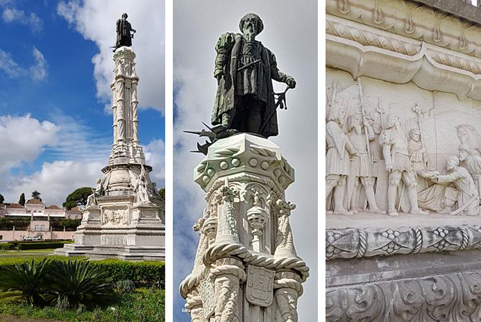 Monument en hommage à Afonso de Albuquerque, à Belém