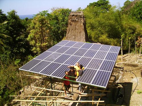 installation panneaux solaire Andre Graff