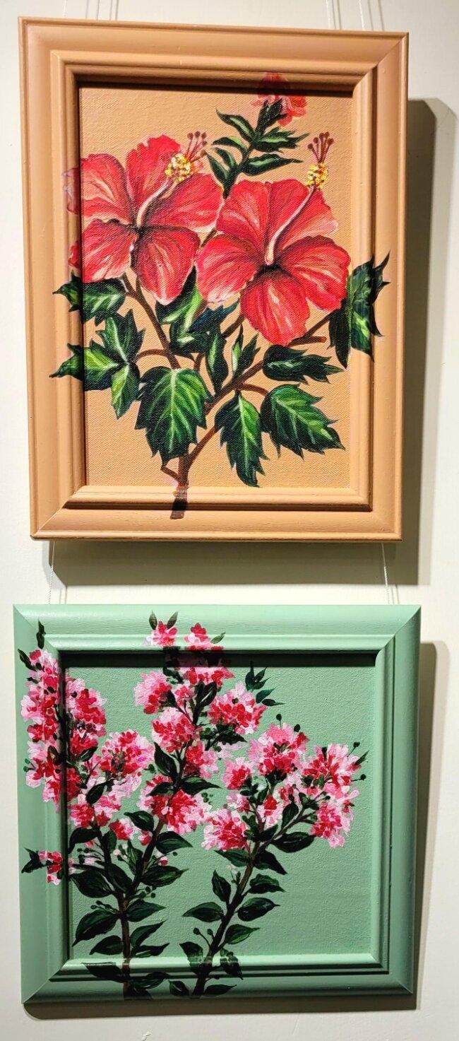 Fleurs de l'artiste Antony