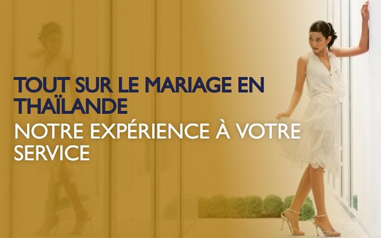 Photo promotionnelle du site francophone Mariage Thailande