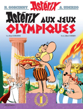 Couverture "Astérix aux Jeux Olympiques"