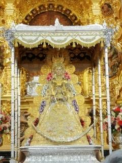 Virgen Rocio Toursime Andalousie Huelva 