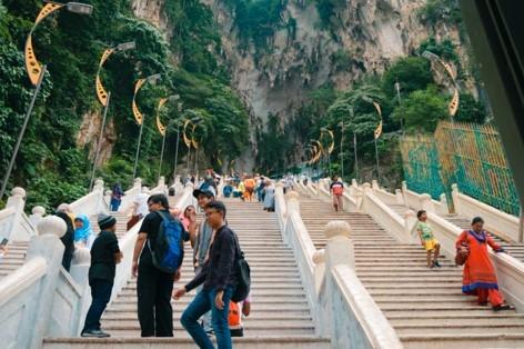 Batu Caves en Malaisie 