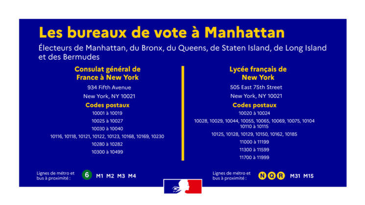 les bureaux de vote de manhattan 