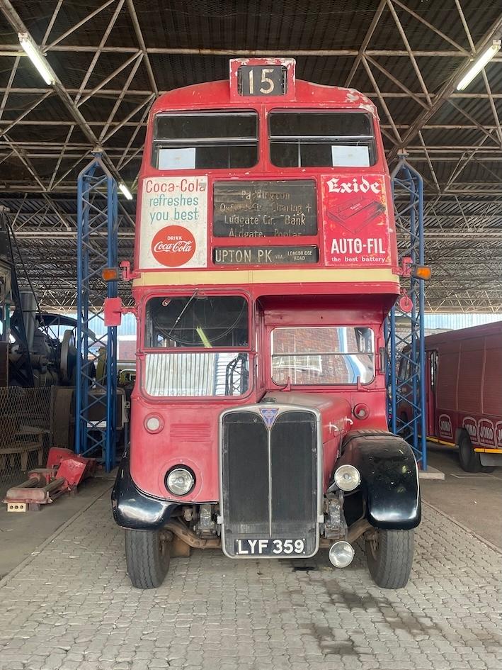 James HALL Museum bus London